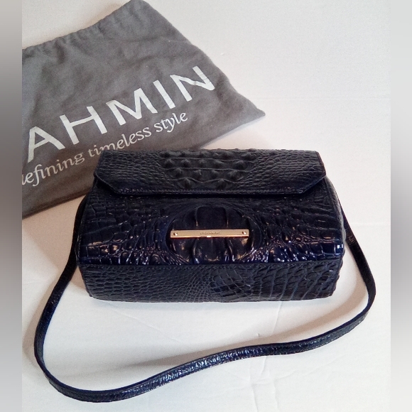 Brahmin Carina handbag / color: Ink - Picture 12 of 17